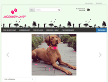 Tablet Screenshot of jagdnasen-shop.com